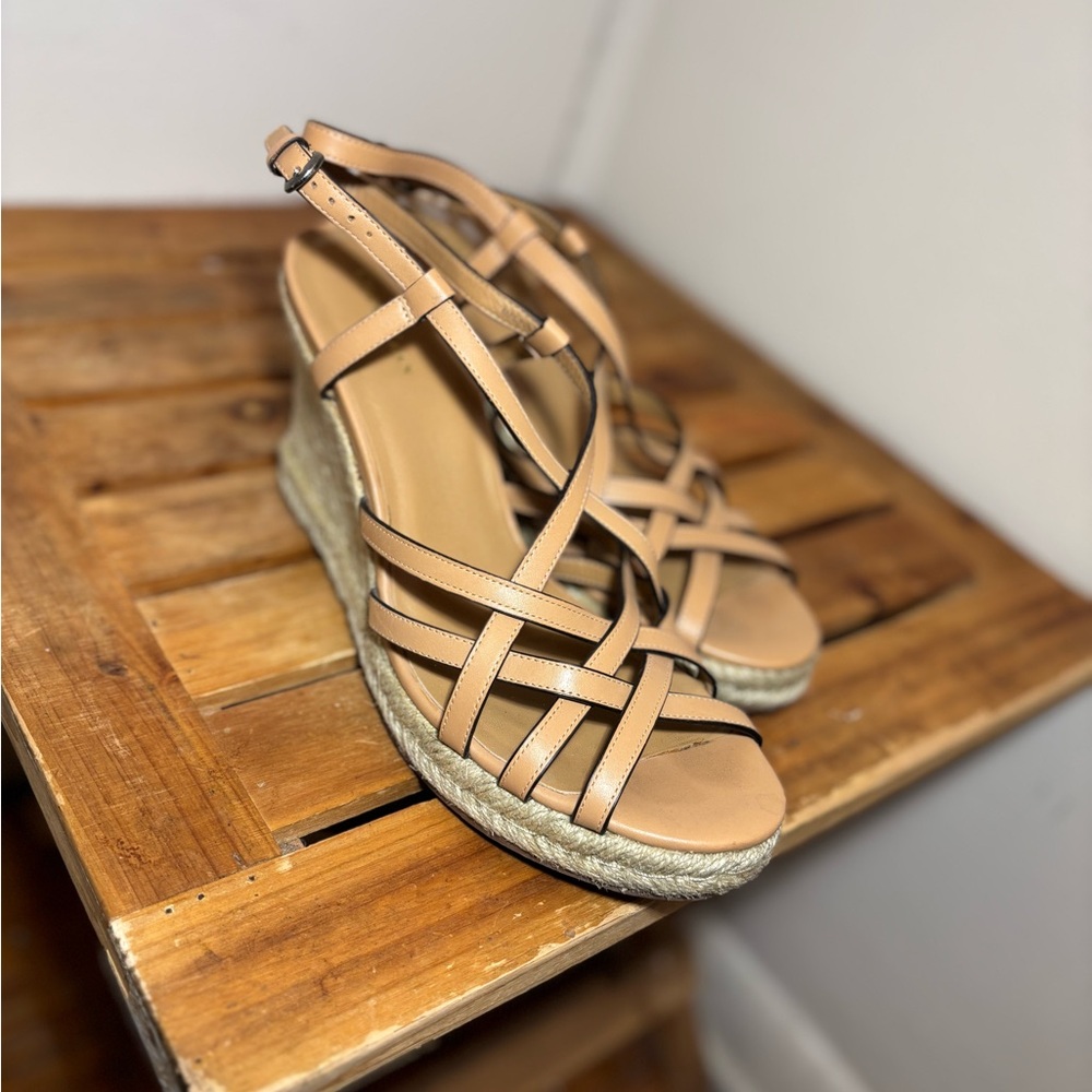 Cole Haan Women’s Espadrille Wedge Sandals